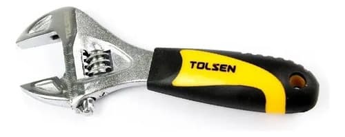 Mini Llave Francesa Ajustable Apertura 30mm Tolsen 15280