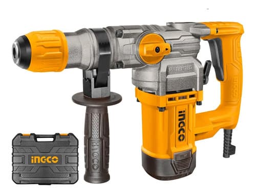 Combo Rotomartillo Electrico Sds Plus 1050w 4,5j+ Set Puntas Naranja 50 60hz