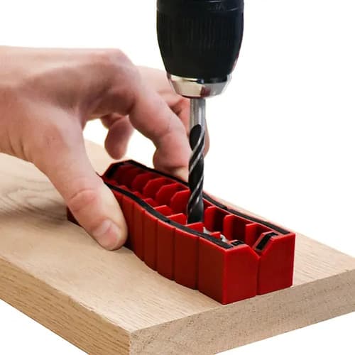 Guía De Perforación 90 Grados Drillblock Plus Milescraft Para Madera