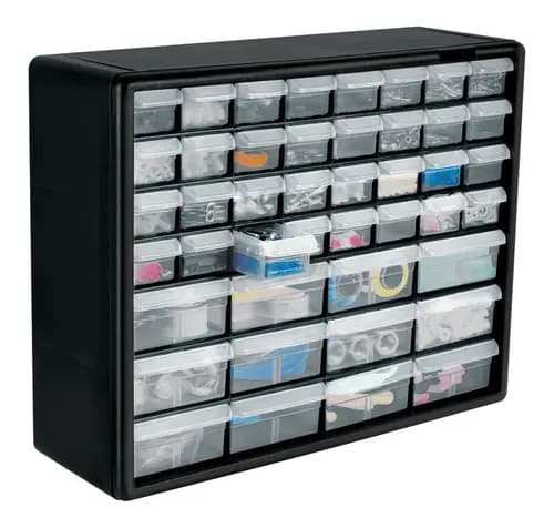 Caja Organizadora Con 44 Gavetas 51x40x16cm Truper