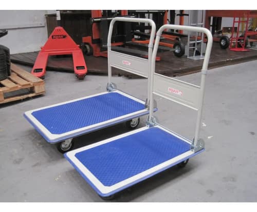 Carro Equus Plataforma 250kg / 300kg Rojo/azul