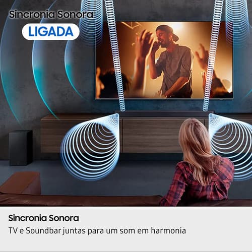 Barra De Sonido Hw-q600f De 3.1.2 Canales, Barra De Sonido Serie Q 2025 Negro Titán