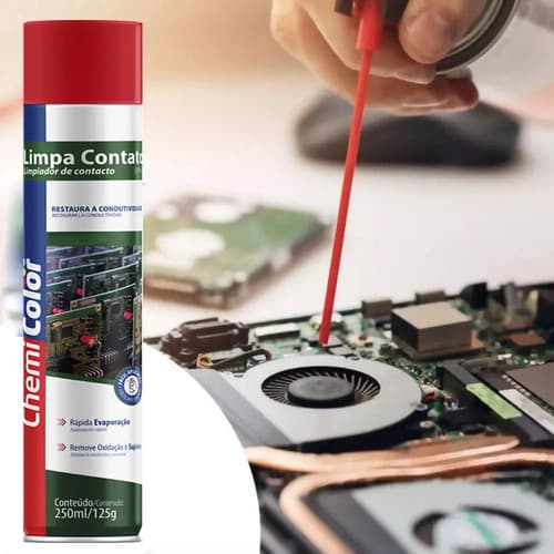 Limpiador De Contactos Eléctrico, Conectores Electrónicos, Placas, 250 Ml