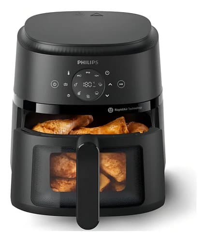 Freidora De Aire Philips Na220/00 1500w Capacidad 4,2lts Negro