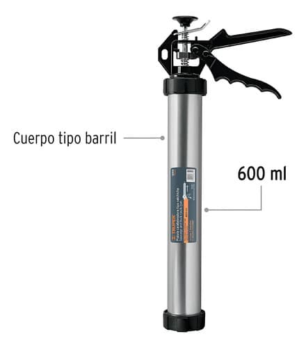 Pistola Calafateadora Para Salchicha De 600 Ml Truper 101931
