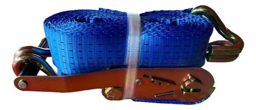 Catraca Azul Julio Hartwich 5000kg 50mm 4m Gancho Doble Alta Resistencia