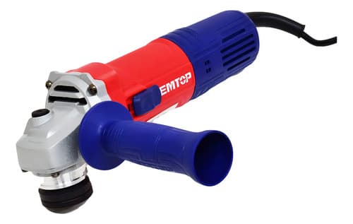 Amoladora Angular Eléctrica Emtop 750w 4 1/2  115mm 220v Profesional Rojo