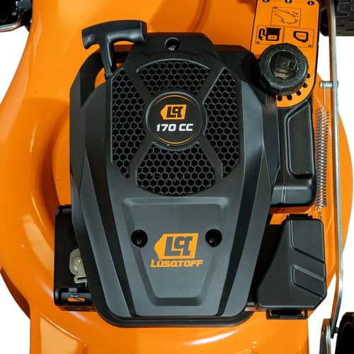 Cortadora De Cesped 6,5hp Naftera 4t 170cc Lusqtoff Lq500b Naranja