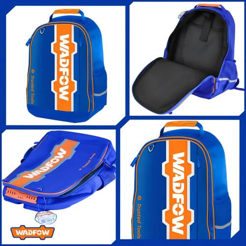 Mochila Con Cierres Wadfow Wtg4100 Azul