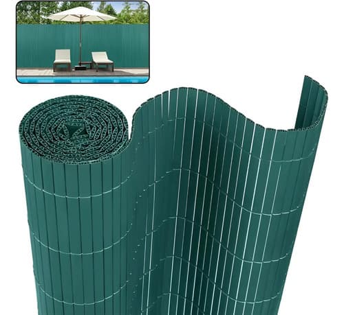 Cerca De Pvc Verde 1,8 X 3 Mts Verde