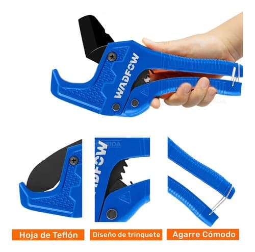 Tijera Cortatubos Pvc Llave De Caño Tuberias 42mm Wadfow