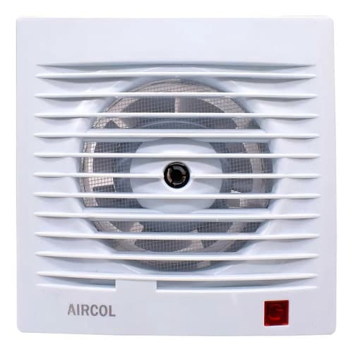 Extractor Aire Cocina Baño Aircol Lh-1991 Blanco Diámetro 100mm