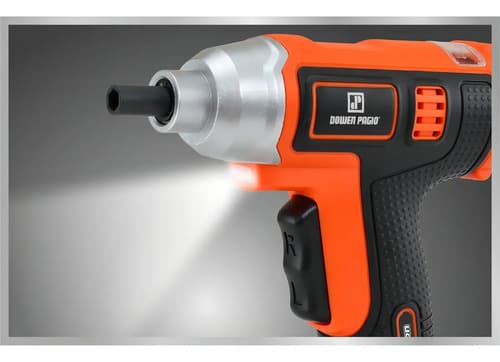 Atornillador A Bateria Dowen Pagio Reversible 3.6v Litio Naranja 50 Hz