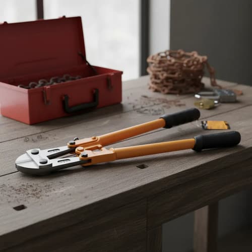 Pinza Corta Pernos Cizallas 355mm 14 Hoteche Uso Rudo