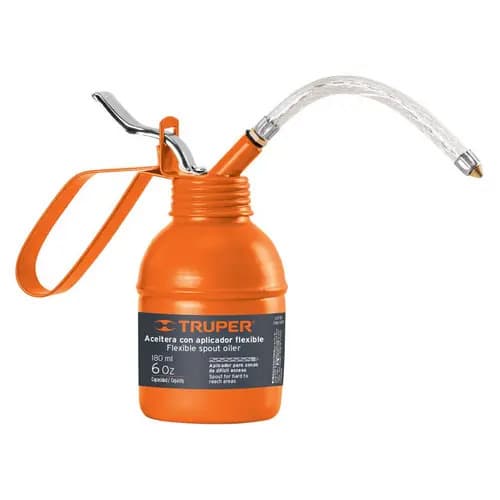 Aceitera De 180 Ml (6 Oz) Con Aplicador Flexible Truper