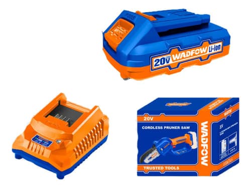 Mini Motosierra A Bateria 5  20v P20s C/1 Bat - Wclp552 Wadf Azul 50hz/60hz