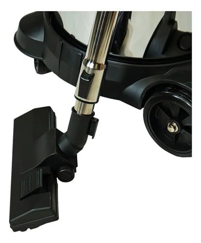 Aspiradora Industrial Tacho 50l 1400w Lusqtoff La-5001m Color Plateado