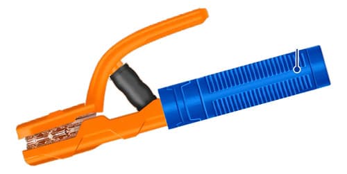 Pinza Porta Electrodos 300a Wadfow Weh1a03