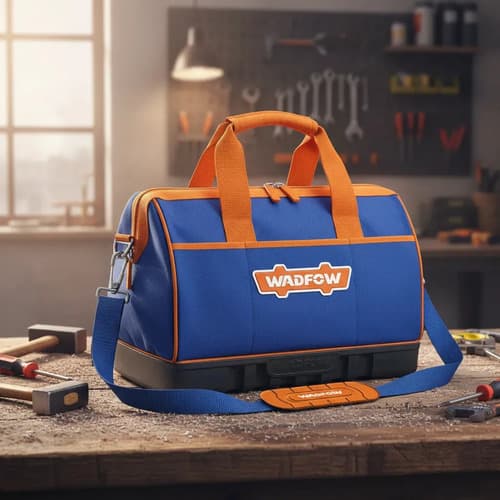 Bolso De Herramientas Wadfow Wtg3216 Resistente Y Práctico Azul