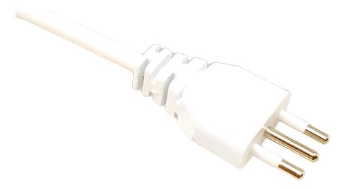 Zapatilla Alargue Led Life Con 2 Tomas Schuko Y Cable De 3m Blanco