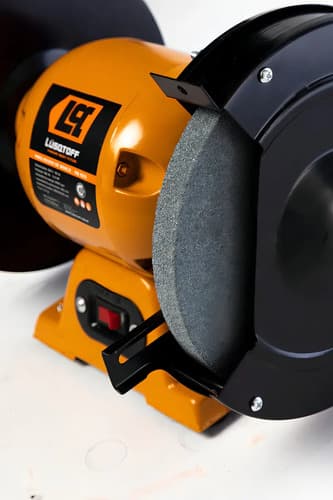 Amoladora De Banco 550w Lusqtoff Color Naranja Frecuencia 50 Hz