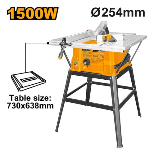 Sierra De Mesa Ingco Ts15007 1500w 254mm 4800rpm Carpintero