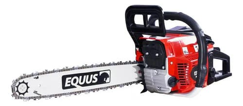 Motosierra Equus 45cc Vaina 18  Arranque Fácil + Machete Rojo