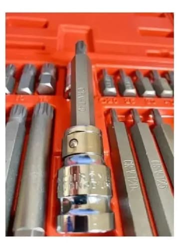 Set Kit Juego Puntas Corto Y Largo Torx Allen 40 Piezas. Hnt