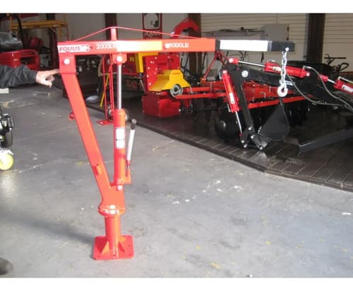 Guinche Giratorio Para Camión Y Camioneta 900 Kg Nt Rojo