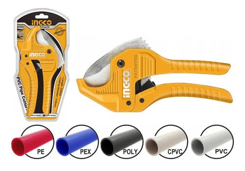 Pinza Corta Tubo 3-42mm Super Select Ingco Hpcs05428 Naranja