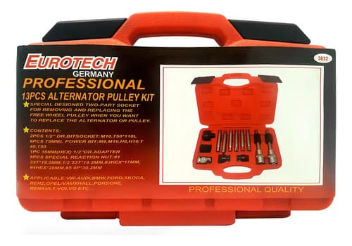 Extractor Polea Alternador - Kit X13 | Eurotech