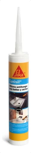 Sika Sanisil Silicona Antihongos Para Baños Y Cocinas