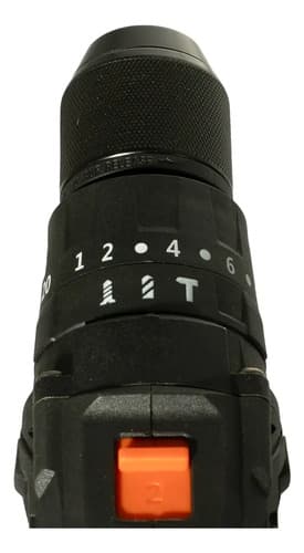 Taladro A Batería Con Percutor Lusqtoff Til80-9bk Color Negr Negro 50hz 60hz