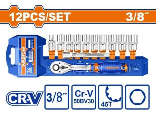Set Dados Y Crique 3/8 Wadfow Wst3212
