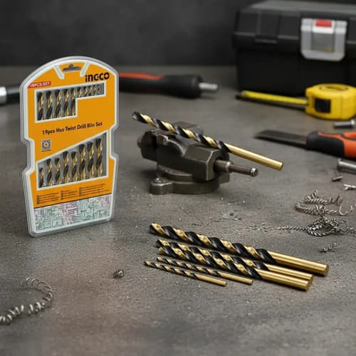 Set X 19 Mechas P Metal Ingco Akdb9190