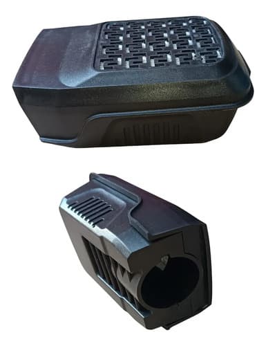 Lijadora Orbital Victeche 650w 125mm Con Deposito + 1 Disco Azul Petróleo