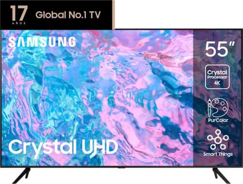 Televisor Smart Tv Samsung 55¨ 4k Uhd Crystal 4k