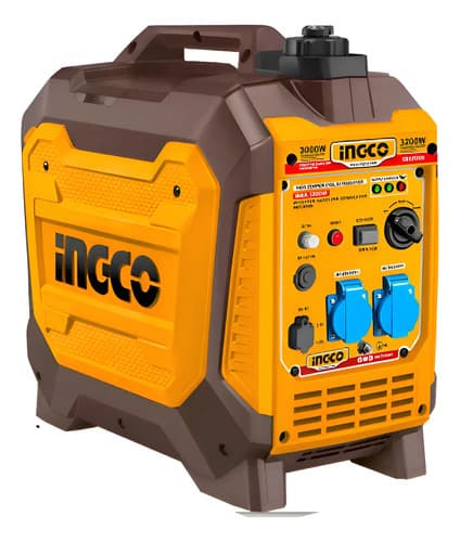 Generador Inverter 3.2kw 25kg Bajo Ruido Ingco Gei35006