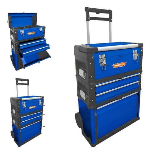 Caja De Herramientas Wadfow Wtb6a72 Azul