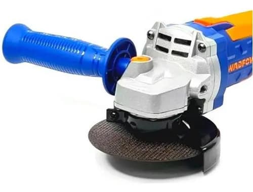 Amoladora 20 Volt X 2 Baterias 3.0 Ah Wadfow Azul
