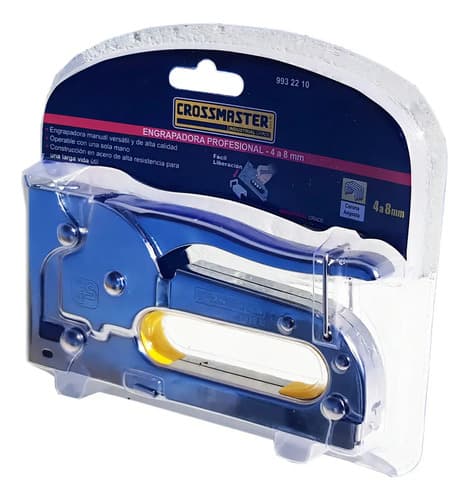 Engrampadora Manual Crossmaster 9932210 Profesional 4 A 8 Mm