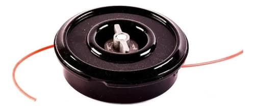 Portatanza Carretel Cabezal Manual Bajo Para 43cc Y 52cc Color Negro