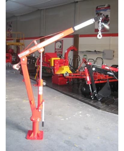 Guinche Giratorio Para Camión Y Camioneta 900 Kg Nt Rojo