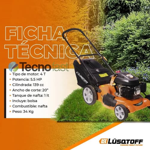 Lüsqtoff Lq-510b - Naranja - 5.5 Hp Naranja