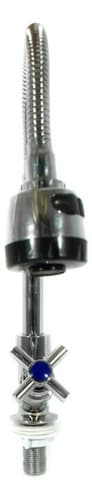 Grifo Metalico Para Mesada C/pico Flexible Lh-2786 Acabado B Plateado Brillante