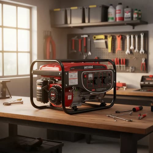 Generador Nafta Hessen Pro 3300w, 3000w Nominal, 12 Meses Gt