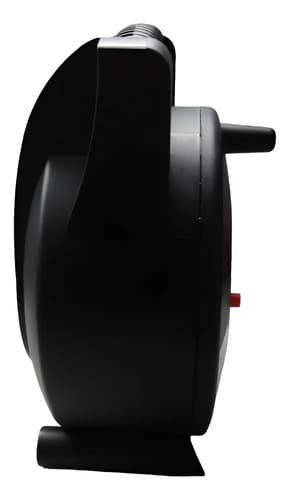 Alargue Carrete Enrollador 10 Metros - 4 Tomas Shucko Vivion Negro