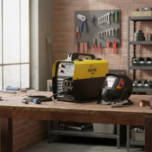 Kit Soldadora Mig Electrodo 200 Amp Gas No Gas Wel Plus Care