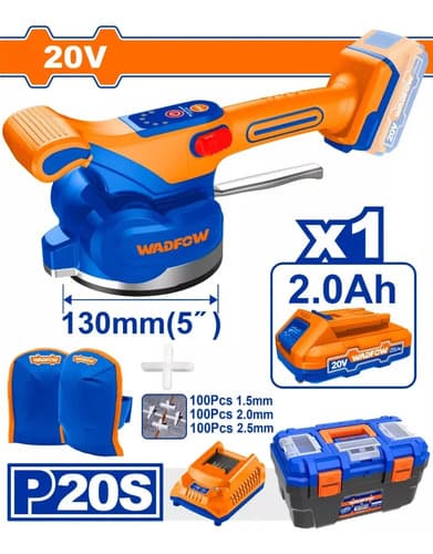 Ventosa Vibradora Ceramicas Makute 16.8v, 2 Baterias. Hnt