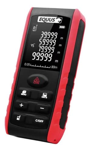 Medidor Digital De Distancias Laser Equus 70m Memoria